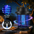 Bug Zapper Electric Mosquito Zapper Fly Trap Lamp 4000 Sq Ft Coverage 1000V Power Grid Easy Clean Removable Tray Indoor Outdoor Insect Killer Gift for Family