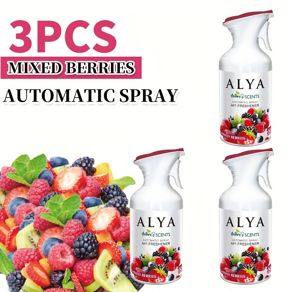 Aromatherapy Air Freshener Room Spray 8.45oz – 6 Scents, Odor-Fighting, Multi-Purpose for Home, Car, Bathroom & Closet – 1pc / 3pc
