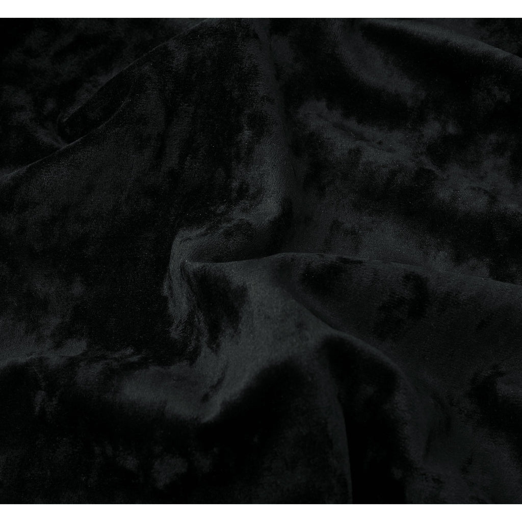 Luxury Distressed Crushed Velvet Curtains - 4-Piece Set (2 Panels + 2 Tiebacks), Grommet Top, Room Darkening | 10 Colors, 3 Sizes