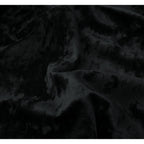 Luxury Distressed Crushed Velvet Curtains - 4-Piece Set (2 Panels + 2 Tiebacks), Grommet Top, Room Darkening | 10 Colors, 3 Sizes