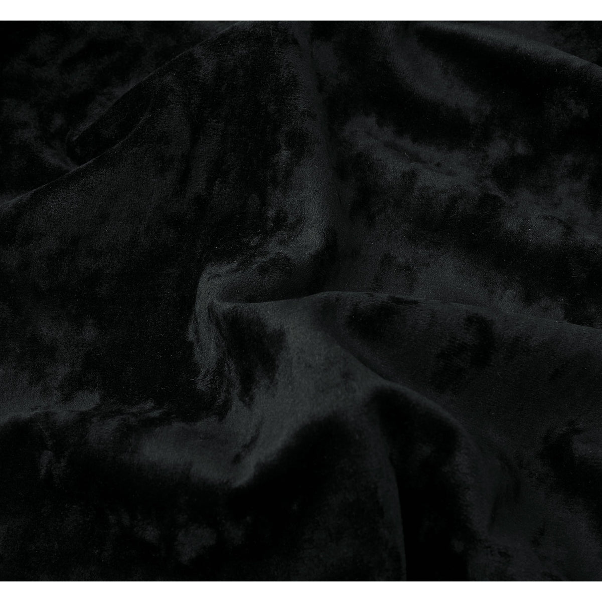 Luxury Distressed Crushed Velvet Curtains - 4-Piece Set (2 Panels + 2 Tiebacks), Grommet Top, Room Darkening | 10 Colors, 3 Sizes