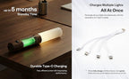 Motion Sensor Night Light 4 Pack Rechargeable Magnetic LED Wall Light for Bedroom Hallway Stairs Closet Picture Lighting