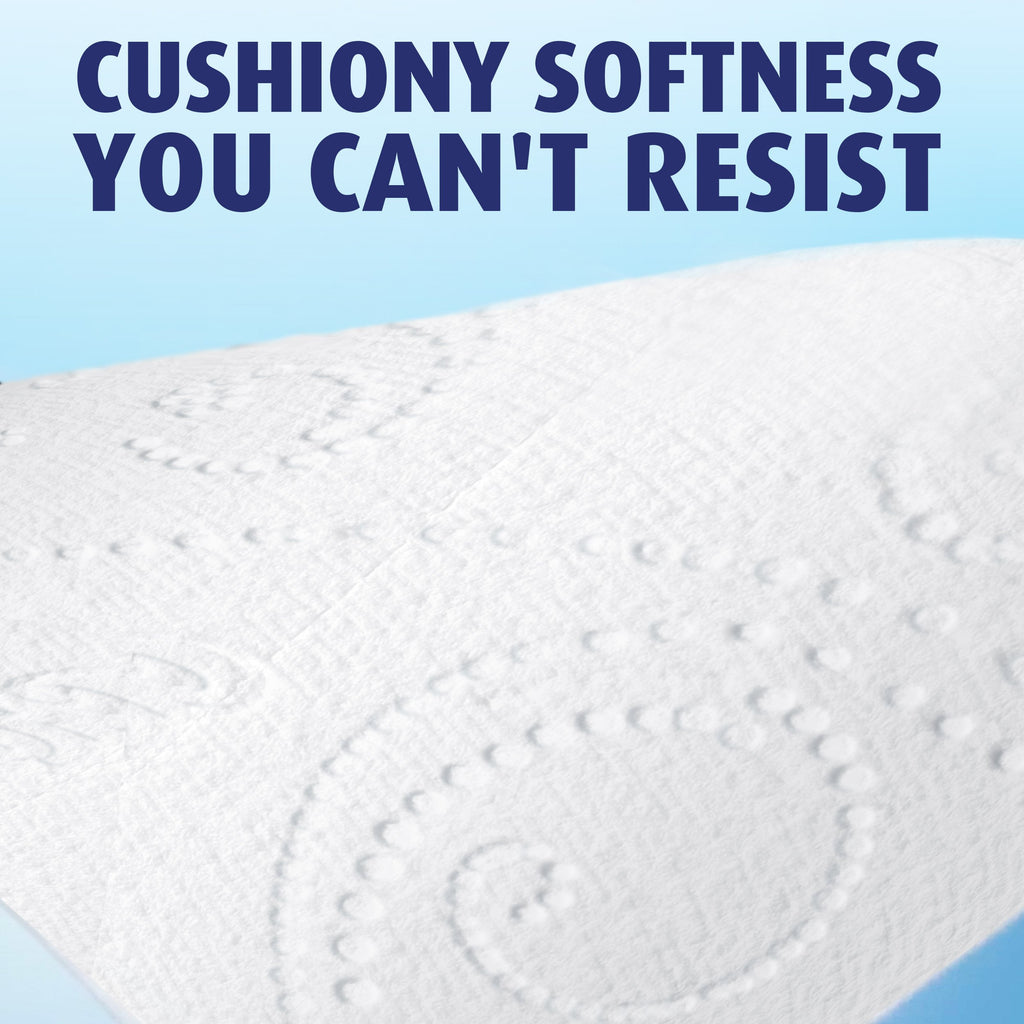 Ultra Soft Mega Roll Toilet Paper 200 Sheets – Available in 6 & 16 Count, Double & Mega Rolls, Cushiony Thick 2-Ply Bath Tissue for the Whole Family