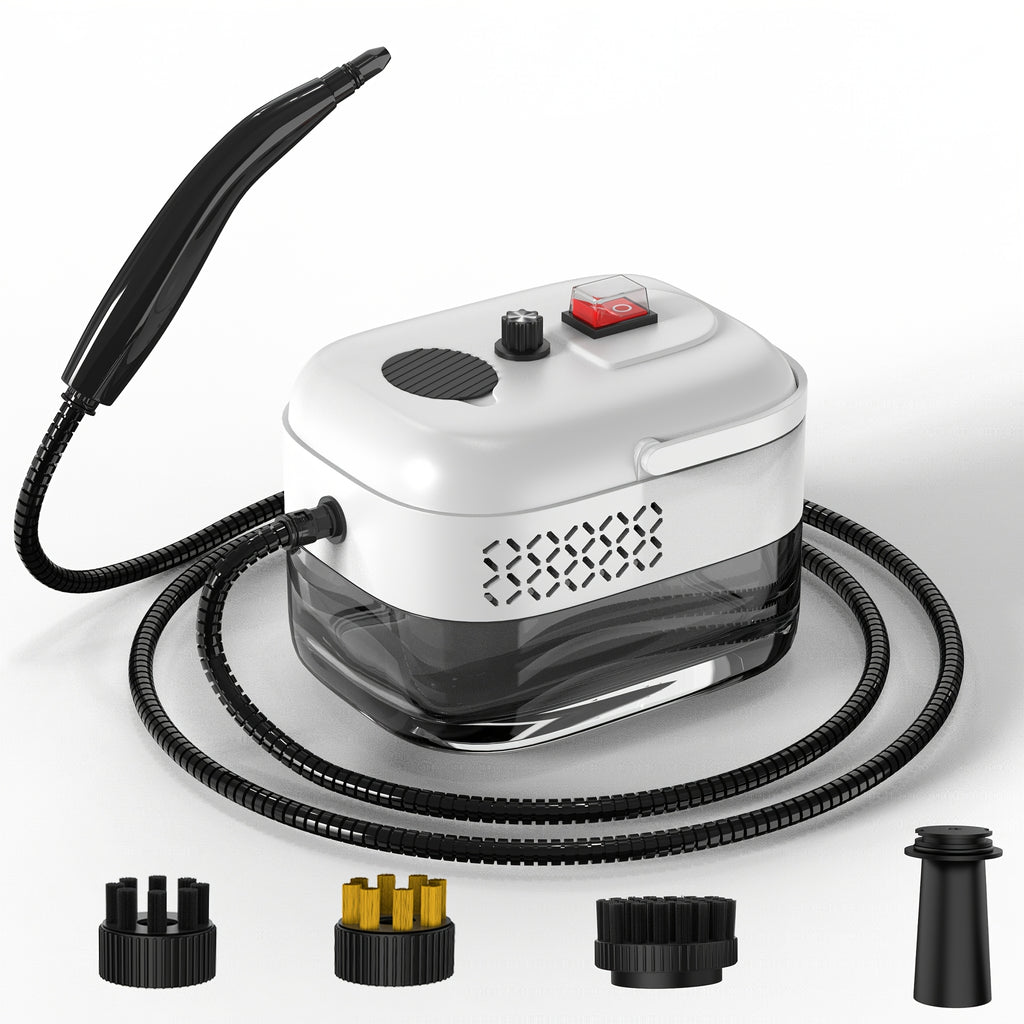 Handheld High-Pressure Steam Cleaner – High-Temperature, LCD Display, Multi-Speed Control | Carpet, Kitchen, Sofa & Tile Cleaning