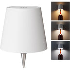 Metal Wireless Wine Bottle Light Rechargeable Dimmable LED Bottle Cap Light 3 Color Temperatures for Bar Cart Wine Bar Bedroom Decor