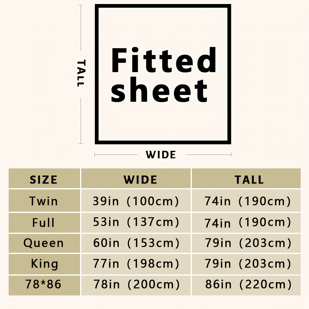 Flannel Fitted Sheet Queen King – Super Soft Warm Deep Pocket Bed Sheet for Fall Winter Spring, Luxurious Cozy Fleece Bedding, 12-Inch Deep Pocket, Secure Mattress Fit, No Pillowcases Included