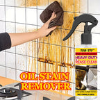 Kitchen Degreaser Spray Coconut Oil Infused - Heavy Duty Grease Remover for Range Hoods, Stovetops & Cookware - Fog-Free Liquid Cleaner