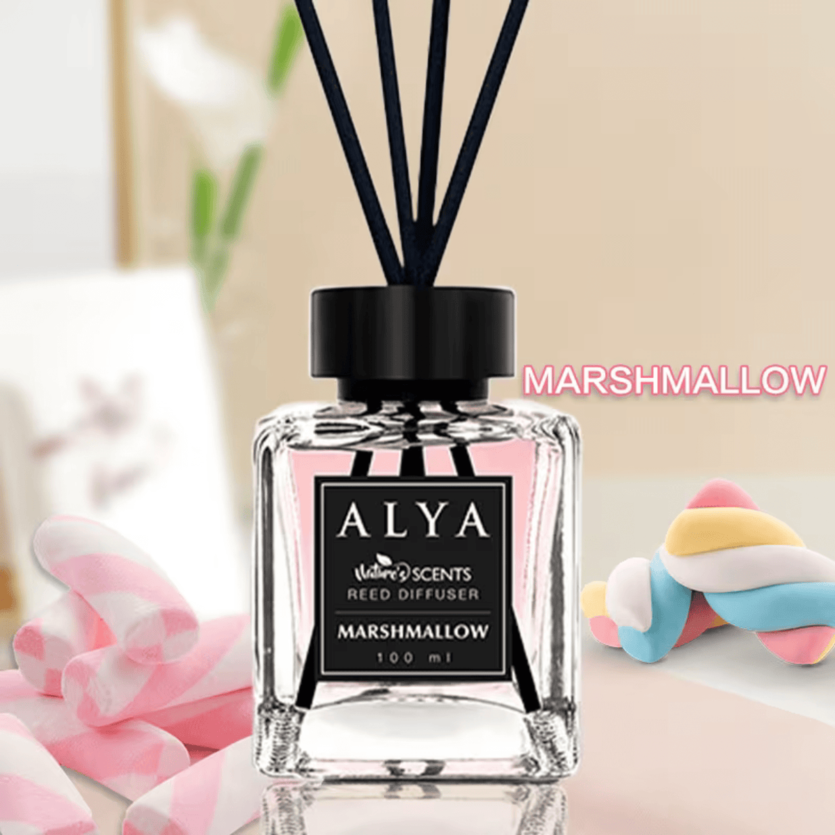 Reed Diffuser Set with Reed Sticks 14 Scents 3.3oz Flameless Home Fragrance for Bedroom Bathroom Office Living Room 1 or 2 Pack Mango Sandalwood Ocean Gardenia