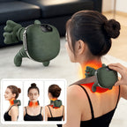 4D Kneading Wireless Neck & Shoulder Massage Shawl – Bionic Finger Cervical Trapezius Massager with Brushless Motor, Wearable Body Back Deep Tissue Relief Device