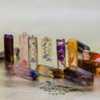 Dried Flowers Craft Set 24pcs Roses Jasmine Peony Lavender Forget-Me-Not Dried Plant Kit for Resin Jewelry Making DIY Candle Soap Scrapbooking Seasonal Decor