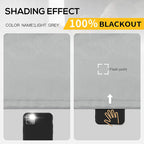 4-Panel 100% Blackout Velvet Curtains – Thermal Insulated, Noise Reducing, Privacy | Living Room & Bedroom | 4 Colors, 6 Sizes | Nuvia Haven