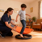 Sensory Spinning Chair for Kids with Anti-Slip Metal Base – Balance & Concentration Training Seat for Autism, Therapy & Home Use, Sensory Integration Exercise Chair for Training Centers, Gift Idea