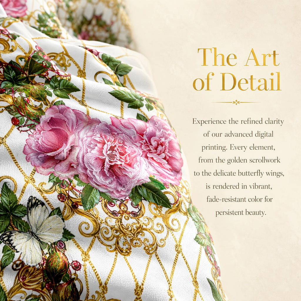 Duvet Cover Set Baroque Geometric Floral 3 Piece Soft Breathable Polyester Quilt Cover with 2 Pillowcases All Season Twin Full Queen King Multicolor Modern Art