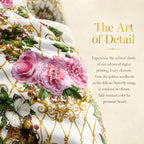 Duvet Cover Set Baroque Geometric Floral 3 Piece Soft Breathable Polyester Quilt Cover with 2 Pillowcases All Season Twin Full Queen King Multicolor Modern Art