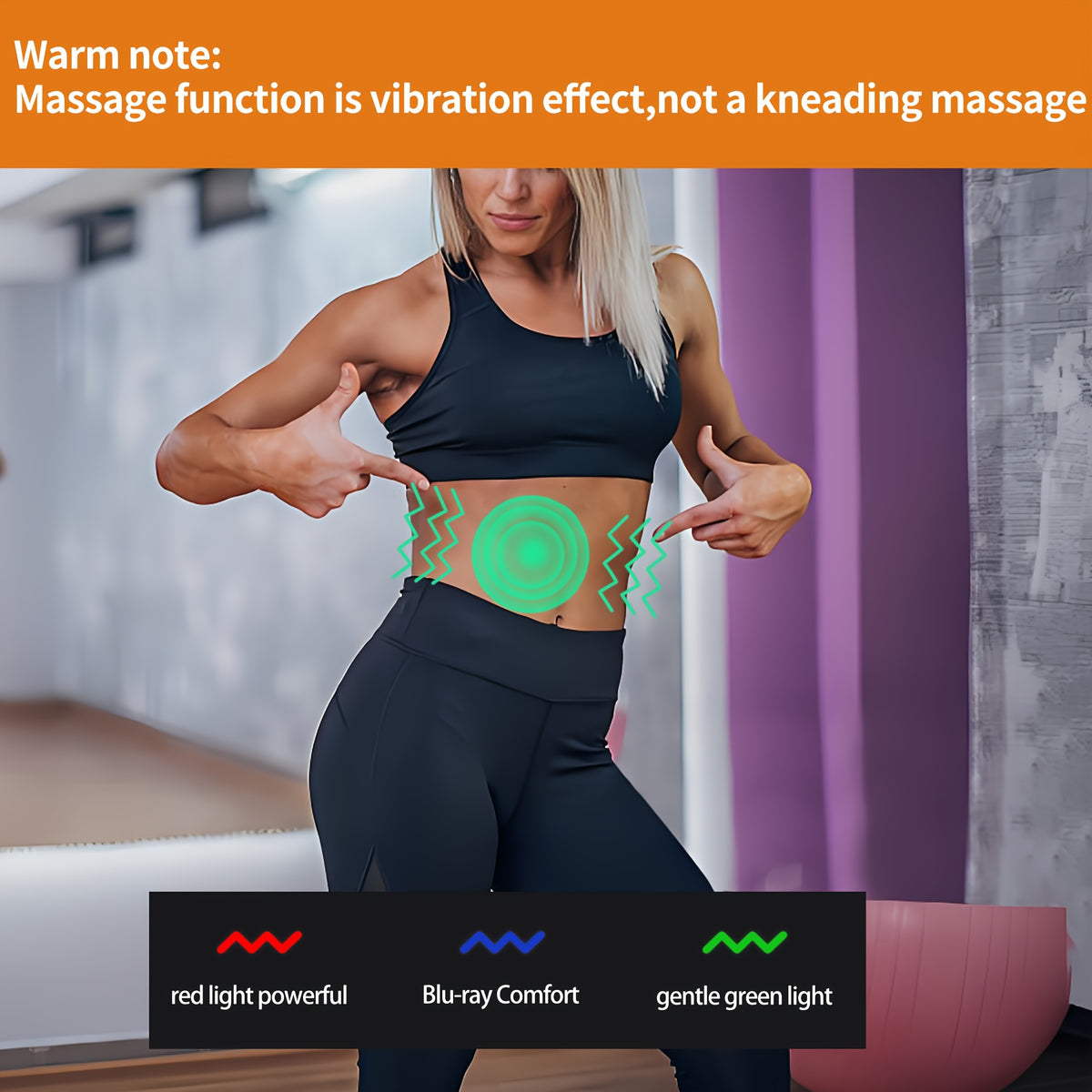 Vibrating Heated Hip Massager Pad – USB Electric Heat Therapy with 3 Temperature Settings & Timer for Hips, Thighs & Buttock Relief, Size S/M, Black