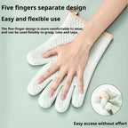 Thickened Oven Mitts Heat Resistant Gloves for Kitchen Baking Grilling BBQ - Waterproof Breathable Microwave Oven Gloves with Non-Slip Grip for Cooking