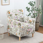 Stretch Armchair Slipcover 1pc - Mid Century Modern Accent Chair Cover with Arms Soft Furniture Protector for Living Room Office Reception Reading Machine Washable