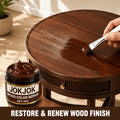 Wood Repair Paste — All-Purpose Wood Restorer for Scratches, Cracks & Gouges on Doors, Cabinets, Tables, Chairs & Hardwood Floors, Blends Wood Tones for Seamless Furniture Repair