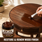 Wood Repair Paste — All-Purpose Wood Restorer for Scratches, Cracks & Gouges on Doors, Cabinets, Tables, Chairs & Hardwood Floors, Blends Wood Tones for Seamless Furniture Repair