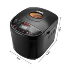 Bread Maker Machine 19-in-1 with Ceramic Non-Stick Pan, 15-Hour Timer, 3 Crust Colors, Auto Keep-Warm – Up to 2 LB Loaf