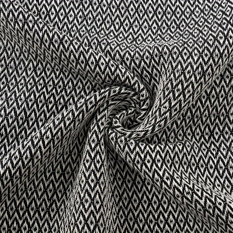 Cotton Tassel Blanket Boho Diamond Grid 100% Cotton 350GSM Breathable Soft All Season Machine Washable Throw for Bed Sofa Picnic Travel Black Navy Blue Light Blue Gray Red Orange Brown 49x71 Inch