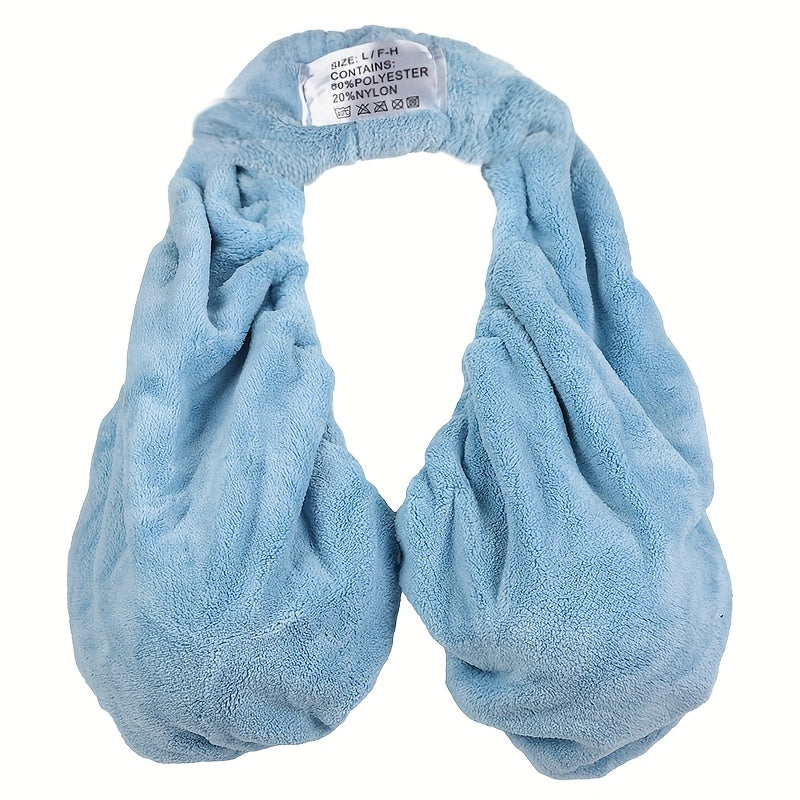 Women’s Towel Wrap Bra – Absorbent Breathable Halter Neck Tube Top for Beach, Sports, Daily Wear & Nursing | Double-Sided Plush Soft Chest Wrap