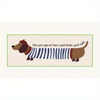 Cute Dachshund Plush Rug – Non-Slip Washable High-Pile Carpet | Pet Lover Gift