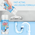 FARIENNE Pipeline Cleaning Genius Drain Cleaner & Clog Remover 200g – Quick-Acting, No Surfactants, for Toilets, Sinks, Tubs, Shower Drains & Kitchen Pipes