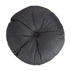 Round Seat Cushion 40x40cm 15cm Thick Firm Futon Meditation Mat Removable Linen Cover Chair Pad for Office Dining Chair Home Decor All Seasons Christmas