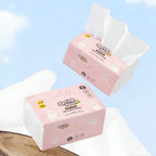 Ultrasoft 4-Ply Facial Tissues 12-Pack 400 Sheets Each - Unbleached, No Dyes, Lint-Free & Absorbent, Thick & Strong for Face Cleaning, Daily Use & Napkin Replacement