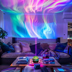 Star Projector Night Light Aurora Galaxy Projector with Remote 7 Lighting Effects – Bedroom Night Sky Projector for Kids Camping Party Christmas Halloween Gift