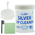 Silver Jewelry Dip Cleaner Solution 8oz – JSP Silver Dip Liquid Cleaner for Rings Bracelets Necklaces Flatware