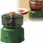 Mini Electric Food Chopper USB Rechargeable, Meat Grinder Vegetable & Garlic Mincer, Compact Cordless Kitchen Food Processor with Copper Motor