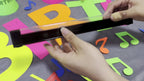 UV LED Blacklight Bar 12.6 Inch USB 5V 385-400nm Black Light Strip with Switch for Halloween Party Decoration, Stage Lighting, Club Disco, Christmas, Valentine's Day - 2 Pack & Single Options