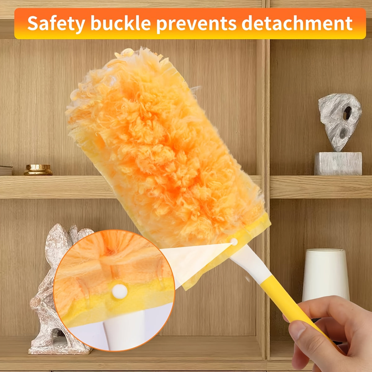 Duster Refills 120/59-Count Compatible with Swiffer Duster 360° Electrostatic Disposable Replacement Heads for Ceiling Fans Blinds Furniture Multi-Surface Unscented Home Cleaning