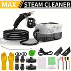Portable Steam Cleaner 2500W High-Temperature High-Pressure Household Cleaner – 9-Speed Carpet & Floor Steam Mop with 1200ml Tank, Handle Switch, 3 Models: Basic, Upgraded & Intelligent