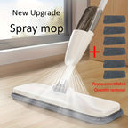 Microfiber Spray Mop with Reusable Pads for Hardwood, Tile & Ceramic Floors – Wet & Dry Cleaning Long Handle Mop