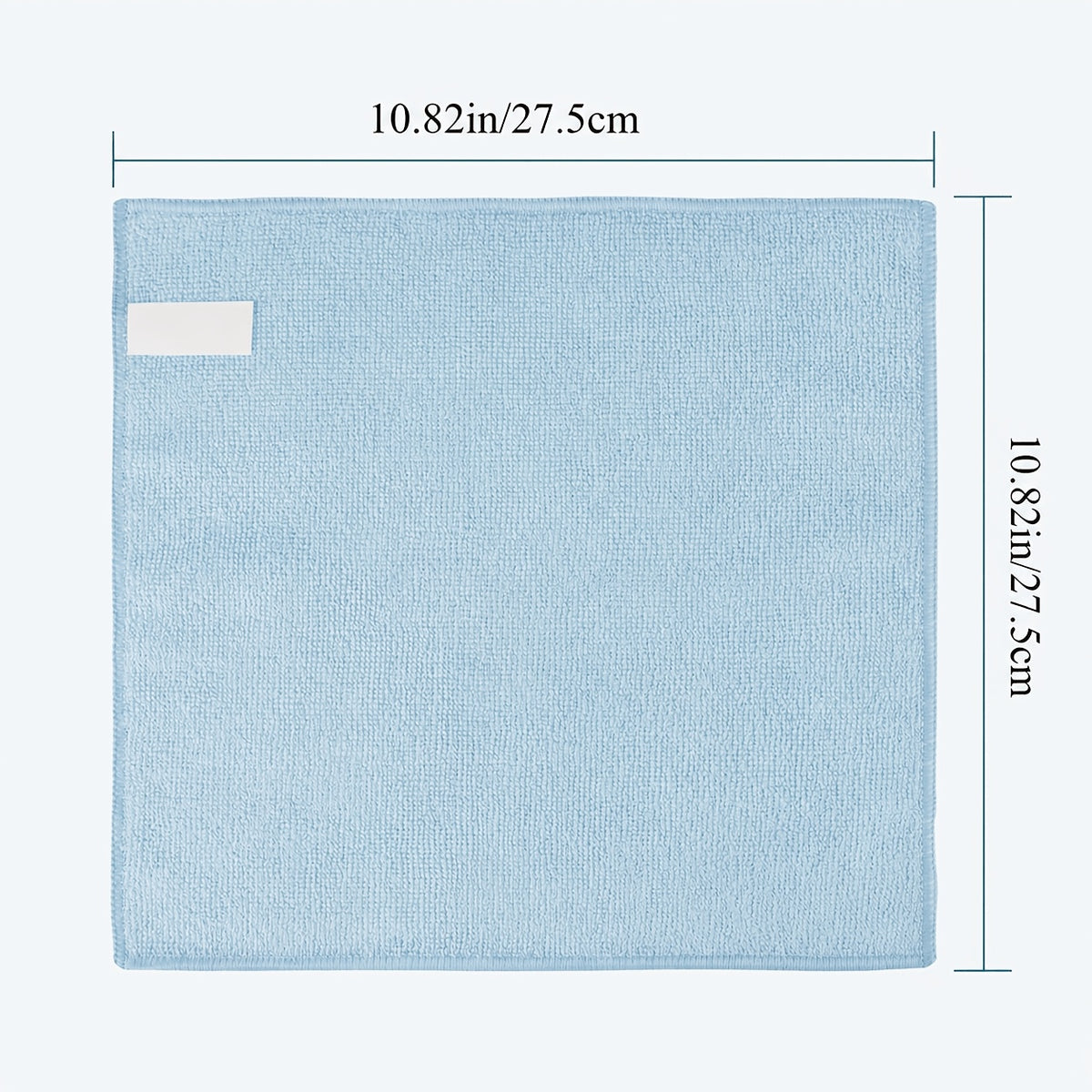 Bulk Microfiber Towels 100 or 200 Pack – Super Absorbent & Soft, 9.8×9.8 Inch – Multi-Purpose Washcloths for Bathroom, Hotel, Spa & Gym, Pure or Stripe, Random Color