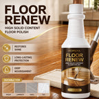 Floor Polishing Cleaner 5oz, Quick Brightening Deep Clean & Stain Removal for Wood, Tile & Marble Floors, Best Alternative to Floor Waxing for a Lasting Shine Without the Effort