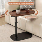 Adjustable Rolling Laptop Desk Mobile Side Table Folding Computer Workstation Home Office Sofa Bedside Coffee Table Mother's Day Gift