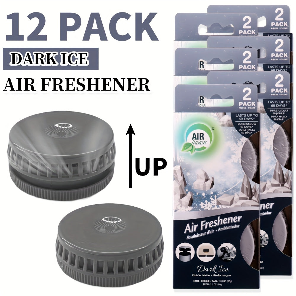 Air Freshener Odor Eliminator 4-Pack and 12-Pack Lasts Up to 30 Days Each for Bathroom Kitchen Garbage Can Cat Litter Box Car 6 Scents Lavender Lemon Paeonia