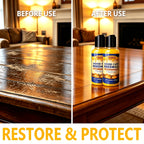 Beeswax Polish Kit 6.76oz with Maintenance Towels Professional Wood Wax Repair Lotion – For Wooden Furniture Floors Guitars Crafts Bracelet Care