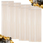 Sequin Backdrop Curtains – Glitter Party & Wedding Background Panels, 2ft×8ft per Panel, 4/6/8 Panel Sets, 29 Colors for Birthday, Stage, Bridal & Event Decor