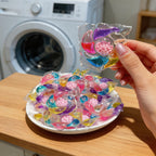 6-in-1 Laundry Gel Beads Pods – Concentrated Detergent with Fragrance, Stain Removal, Chlorine-Free, Color Safe – 200g / 600g / 1150g
