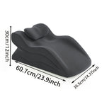 Ergonomic Backrest Pillow for Bed Reading - Multi-Purpose Support Pillow Neck Back Rest Removable Washable Cover Sleeping Reading Office Lounge