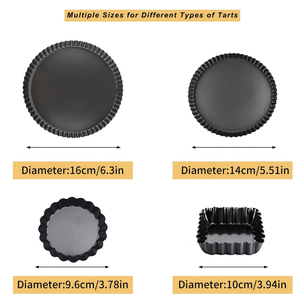 Baking Pan Set Oven-Safe Commercial Grade - Cookie Sheet Baking Sheet Round Cake Pan Muffin Pan Bread Pan Pizza Pan Square Pan - 4/6/12/23/46-Piece Kitchen Bakeware Sets, Restaurant Quality