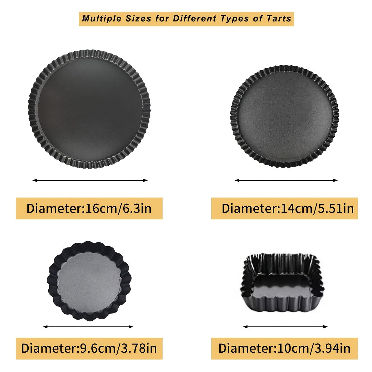 Baking Pan Set Oven-Safe Commercial Grade - Cookie Sheet Baking Sheet Round Cake Pan Muffin Pan Bread Pan Pizza Pan Square Pan - 4/6/12/23/46-Piece Kitchen Bakeware Sets, Restaurant Quality