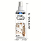 Sofa & Fabric Stain Remover Spray, Citric Acid Formula Multi-Surface Upholstery Cleaner, Non-Toxic Quick-Drying Safe for Sofas, Upholstery & Car Interiors