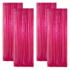 Sequin Backdrop Curtains – Glitter Party & Wedding Background Panels, 2ft×8ft per Panel, 4/6/8 Panel Sets, 29 Colors for Birthday, Stage, Bridal & Event Decor