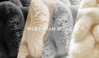 Soft Plush Throw Blanket – Thick Warm Fuzzy Cozy Blanket for Couch, Bed, Office & Travel | 4 Sizes, 4 Colors | Great for Gifts & Room Decor